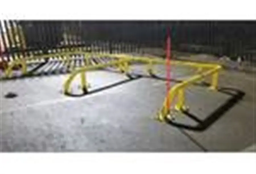 dumpster guard install